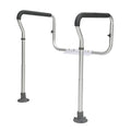 EverSteady Toilet Safety Rail installed around a standard toilet