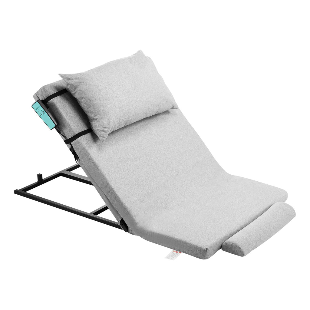 EverSteady Electric Lifting Bed Backrest, grey, full product view