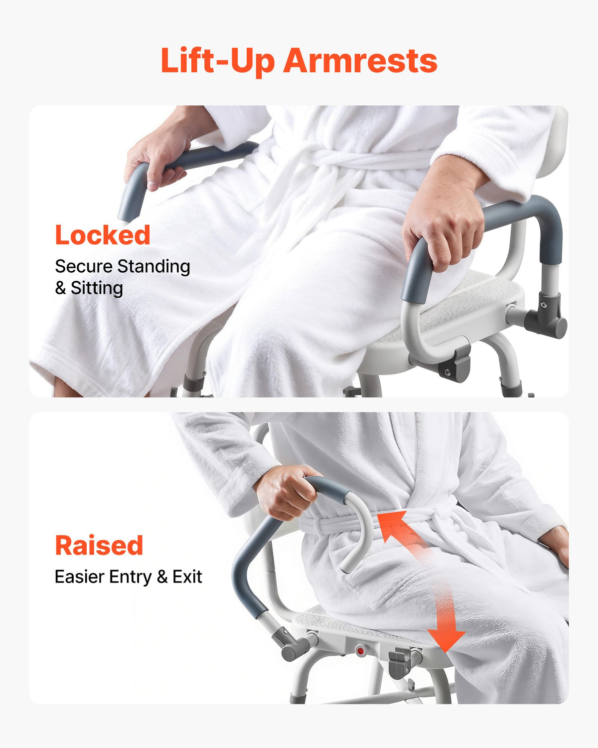 EverSteady Swivel Shower Chair 360 degree rotation demonstration
