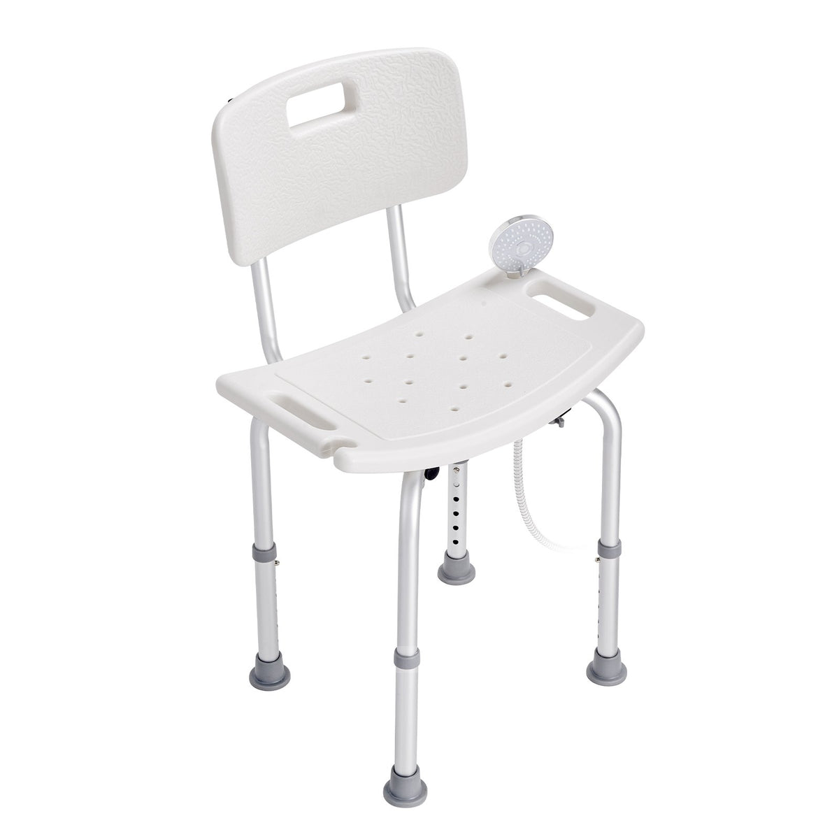 EverSteady Shower Chair side view showing leg structure