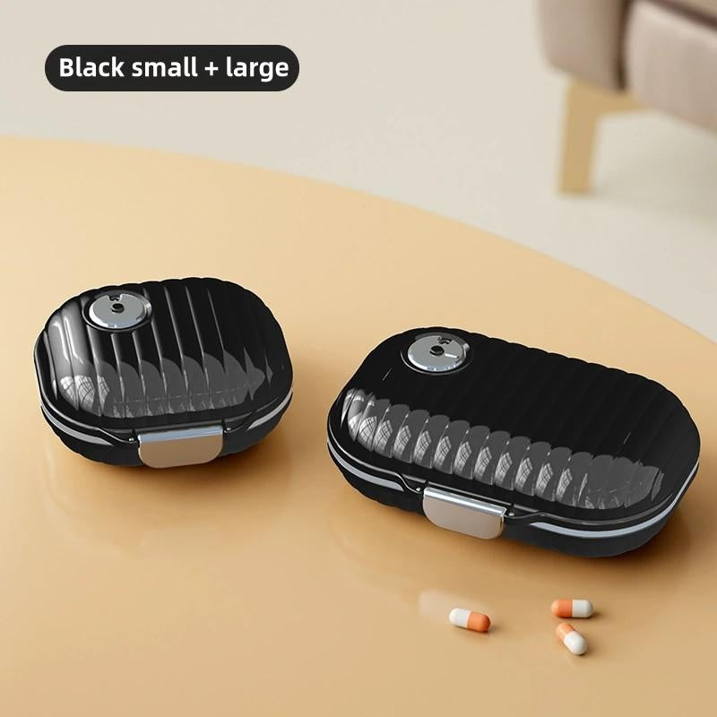 EverSteady Pill Organizer both color variants side by side